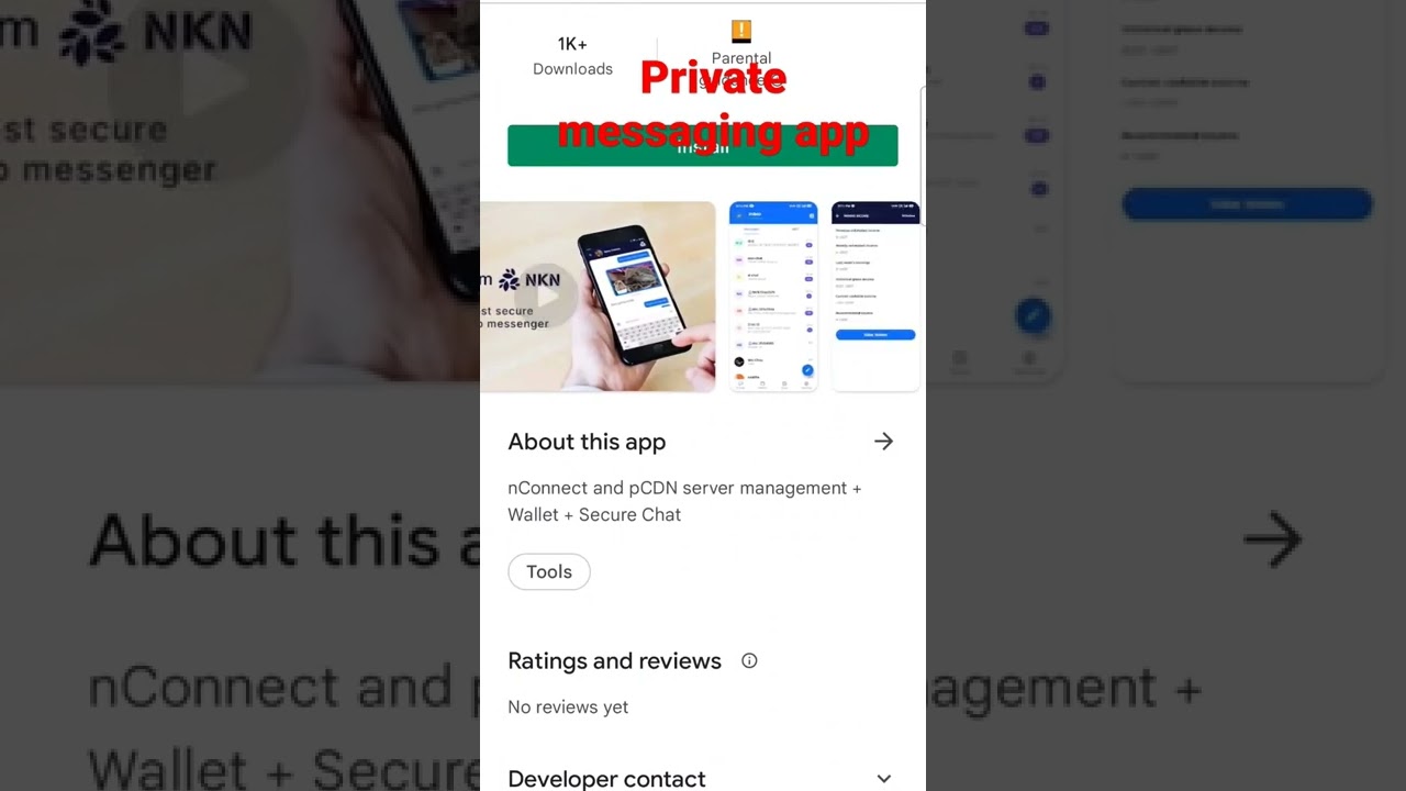 Web 3.0 messaging app #nkn #crypto #bitcoin #etherium