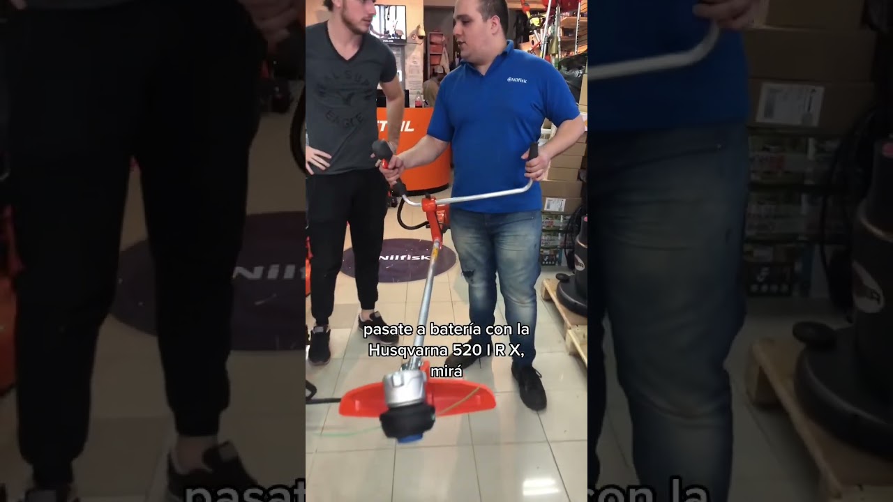 &iexcl;DEJ&Aacute; DE RENEGAR CON EXPLOSI&Oacute;N! Desmalezadora profesional Husqvarna a bater&iacute;a 520I RX - @nogalpark