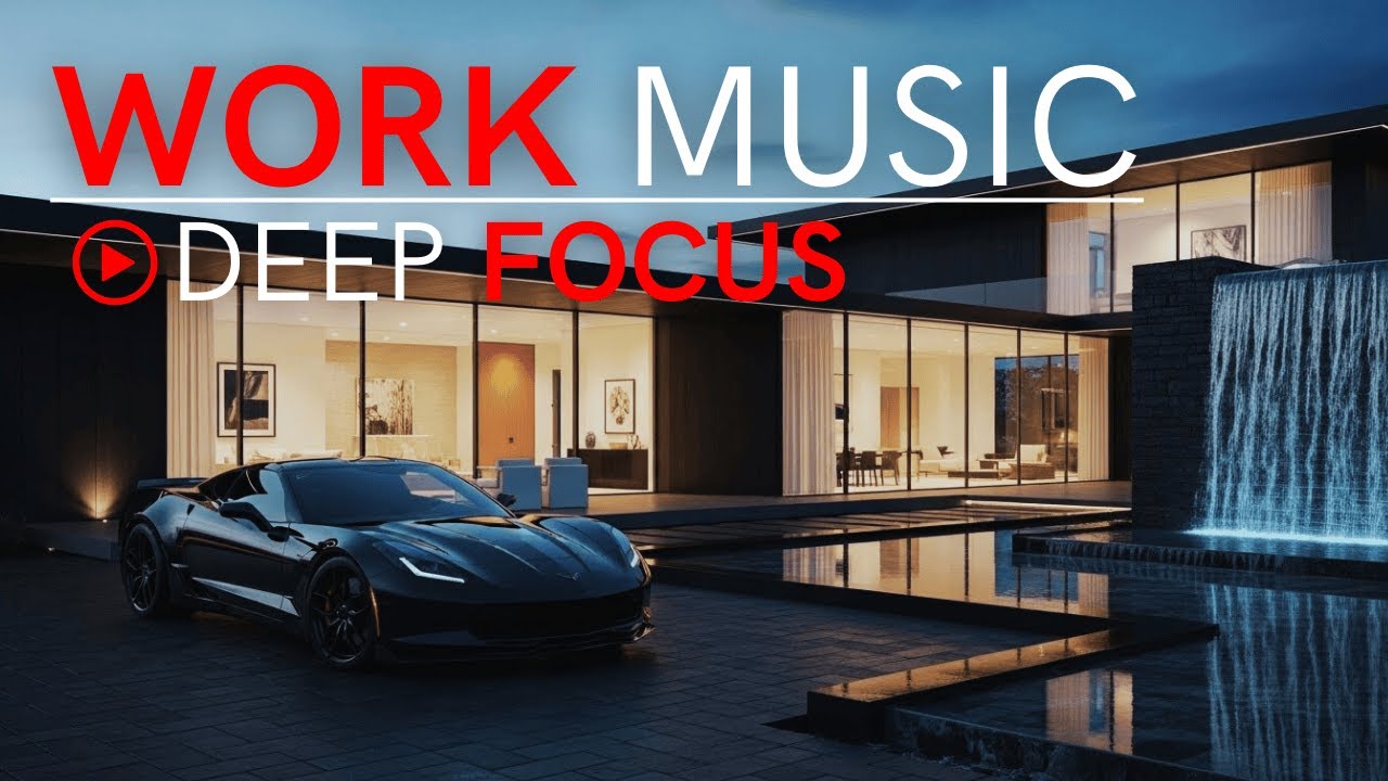 Deep Focus Work Music – Work Smarter, Stay Productive ⚡ | Maximum Concentration Mix 2025