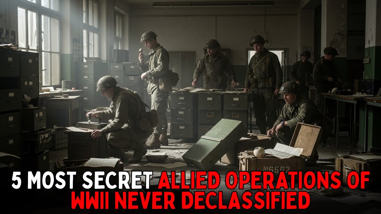 5 MOST Secret Allied Operations of WWII Never Declassified - Covert Archives