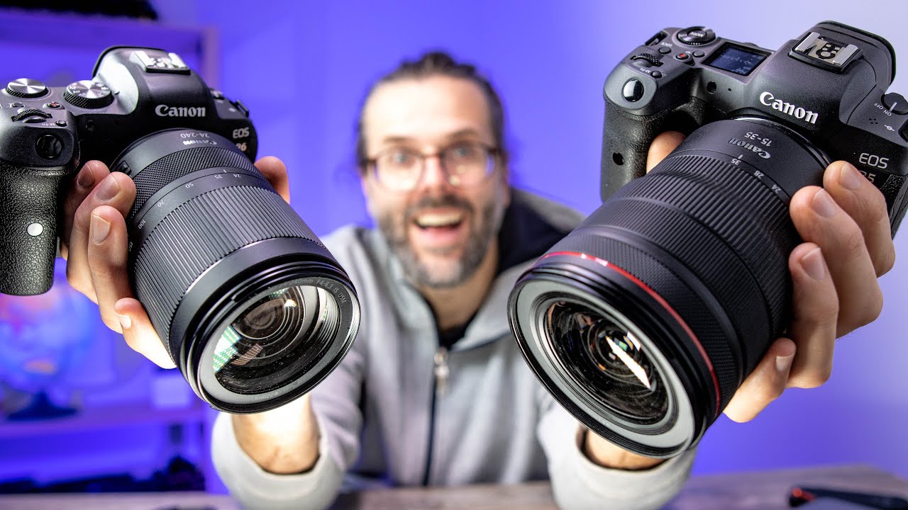 Canon EOS R5 vs. EOS R6. Welche Kamera behalte ich?