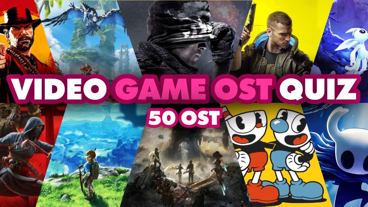 BLIND TEST VIDEO GAME - 50 OST