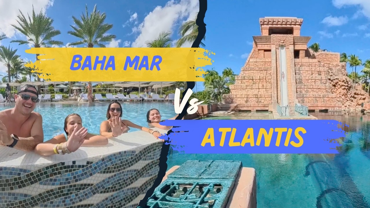 ULTIMATE REVIEW! BAHA MAR vs ATLANTIS, Nassau Bahamas!