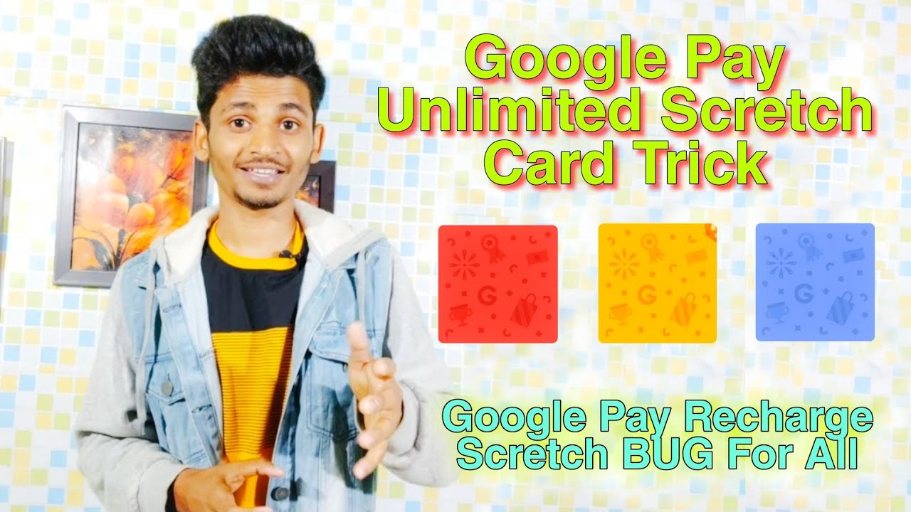 Google Pay Recharge Scratch Card B@g For All User !! Google Pay New Unlimited Scratch Card Trick