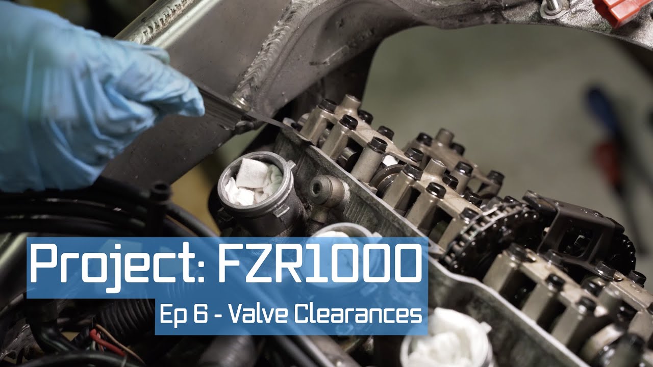 6 - FZR1000 Valve Clearances | Tom's Workshop