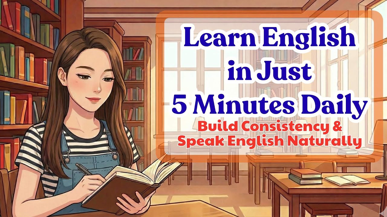 Learn English in 5 Minutes a Day: Build Habits & Speak Naturally Fast