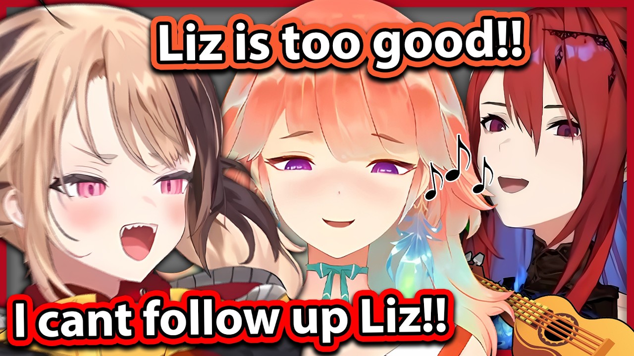 Gigi Becomes Desperate For Kiara When She Went After Liz Who Prepared a Ukelele Song 【HOLOEN】