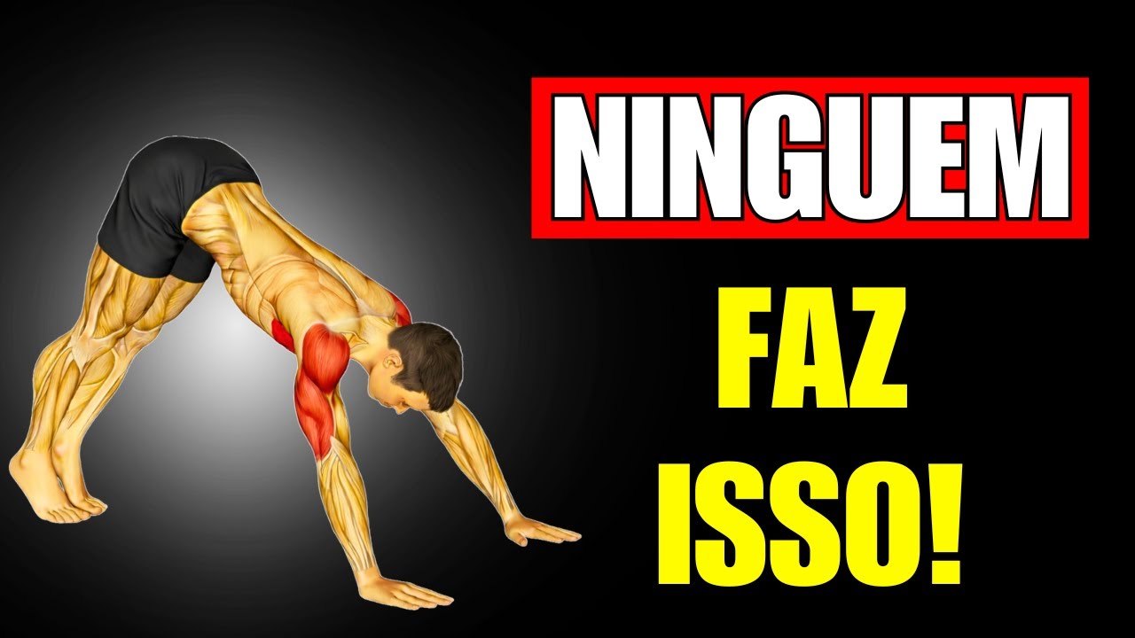 6 Flexões Que Ninguém Faz e Transformam a Parte Superior do Seu Corpo em 21 Dias (Faça em Casa)