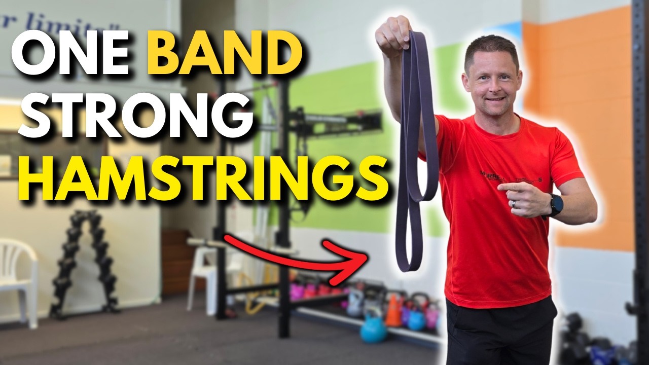 The Only Band Exercise You Need To Build Strong Hamstrings After 50 (At Home)