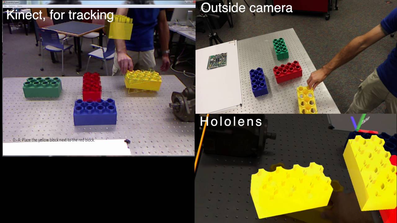 Hololens with object tracking