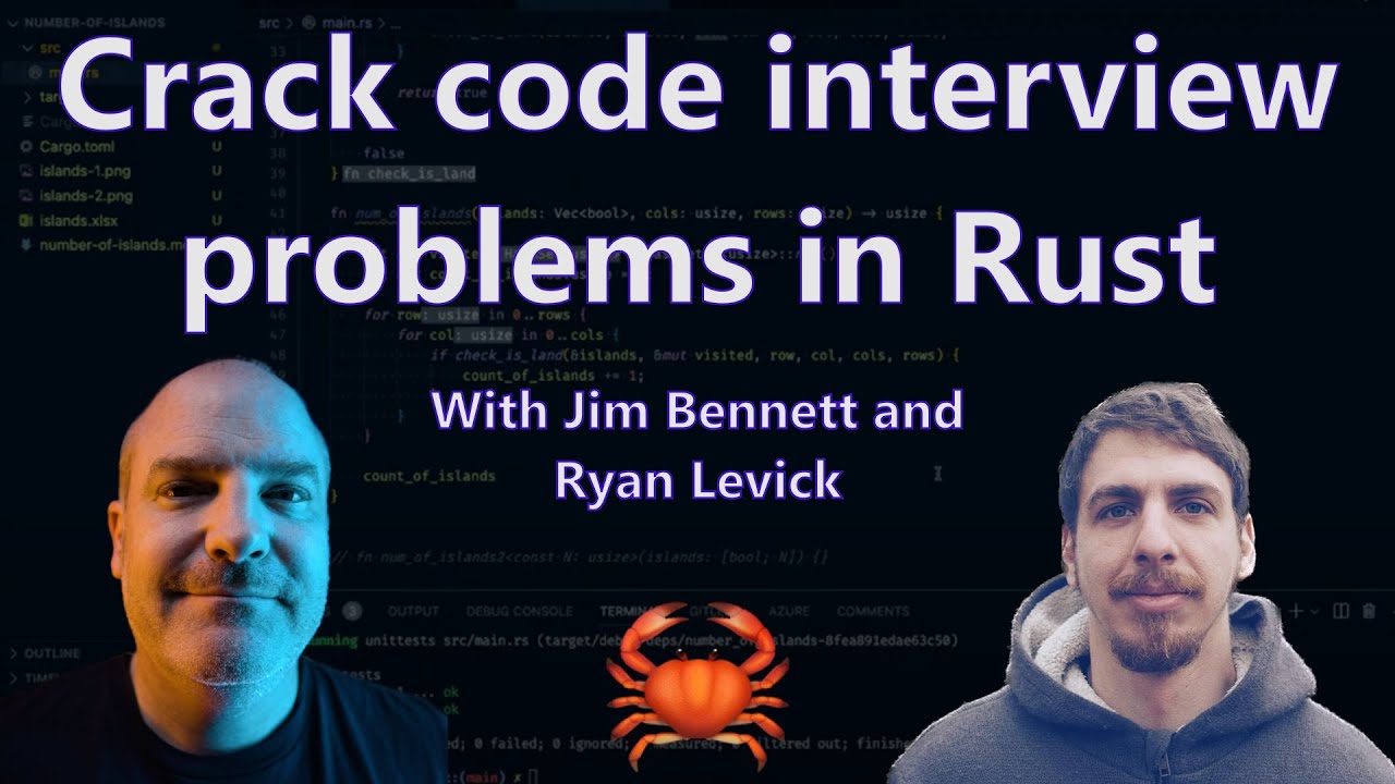 Crack code interview problems in Rust - Ep. 2