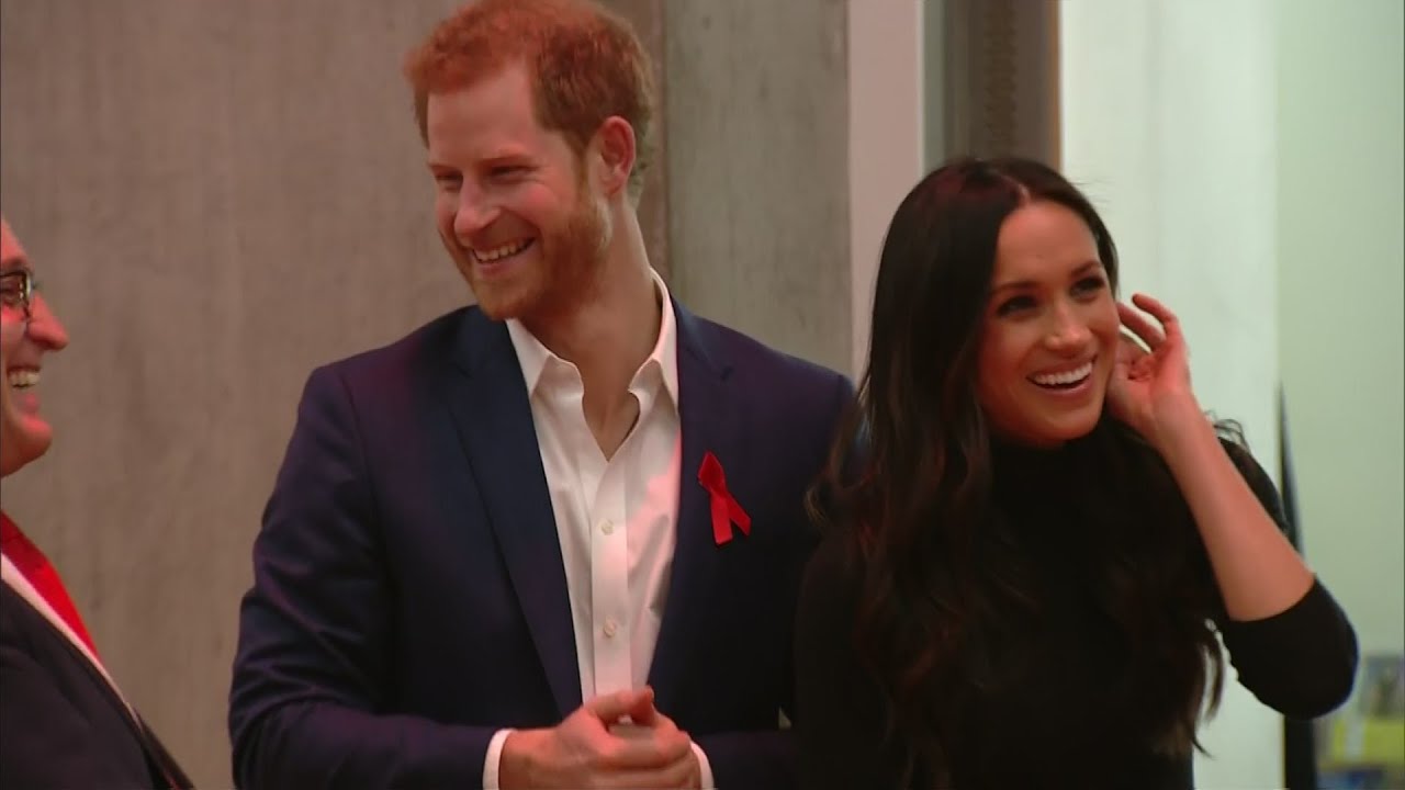 Harry and Meghan wrap up first official engagement