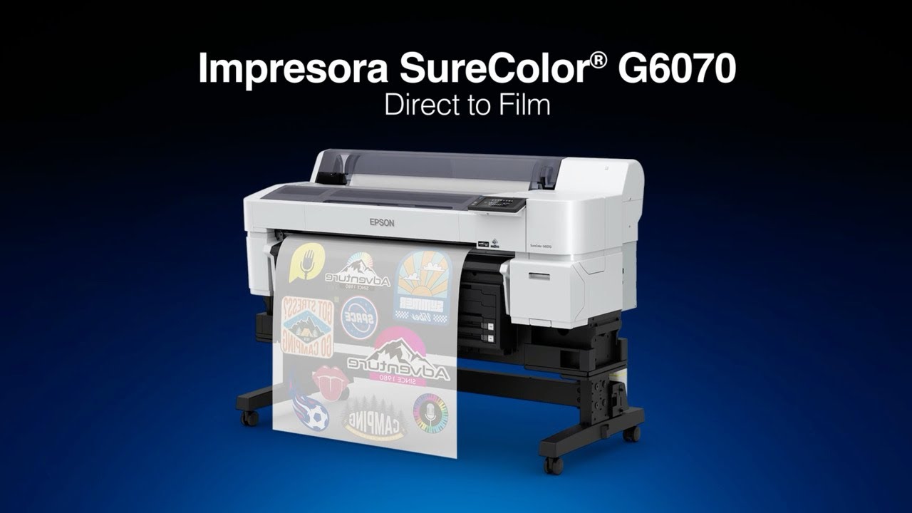 Epson SureColor G6070 &ndash; Impresi&oacute;n textil DTFilm confiable