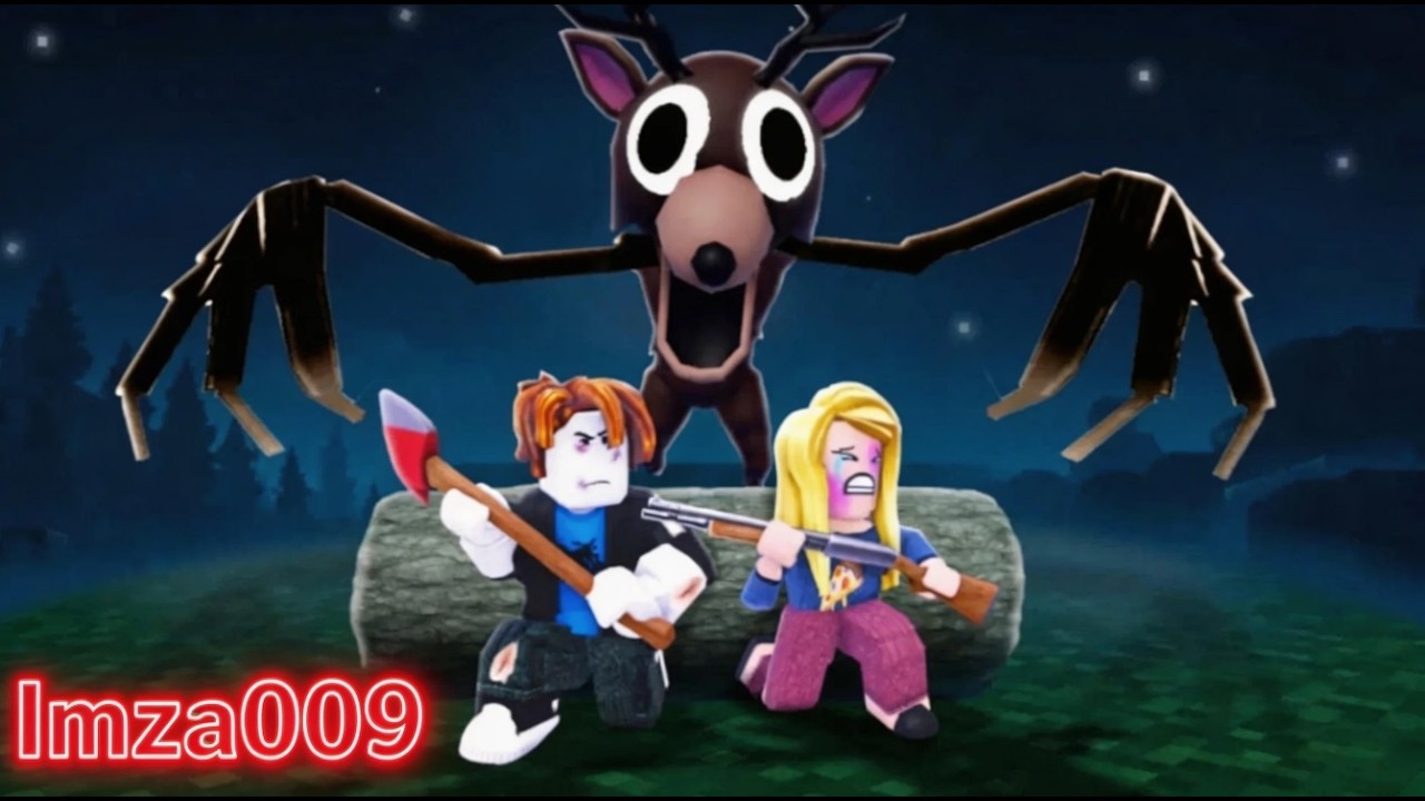 Ajarin abang main ini game - Roblox 99 Night In The Forest
