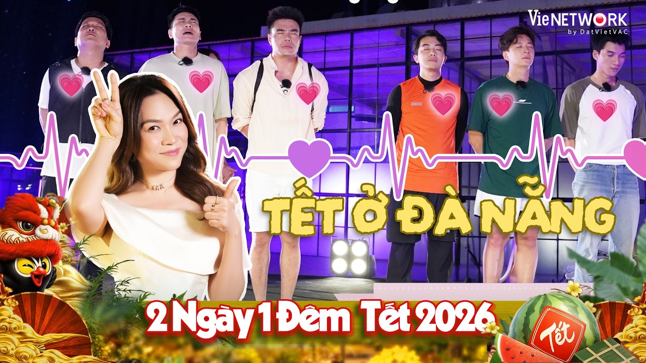 Tết ở Đà Nẵng - Anh Em 2 Ngày 1 Đêm gặp thần tượng Mỹ Tâm, Dương Lâm rụng răng vì bài Rap Dizz