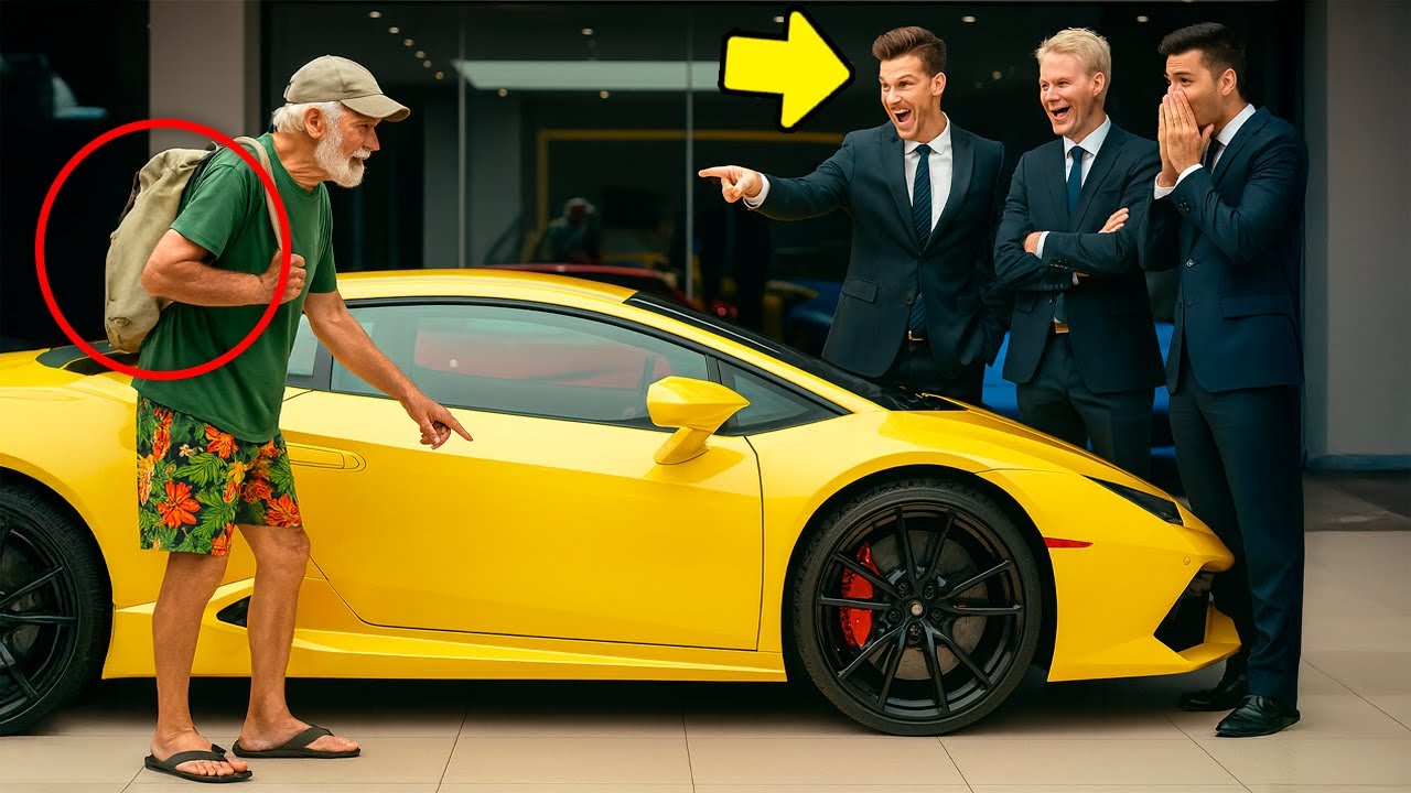 „Chcę te trzy Lamborghini” — Powiedział mężczyzna w szortach. Wszyscy się śmiali. Błąd!