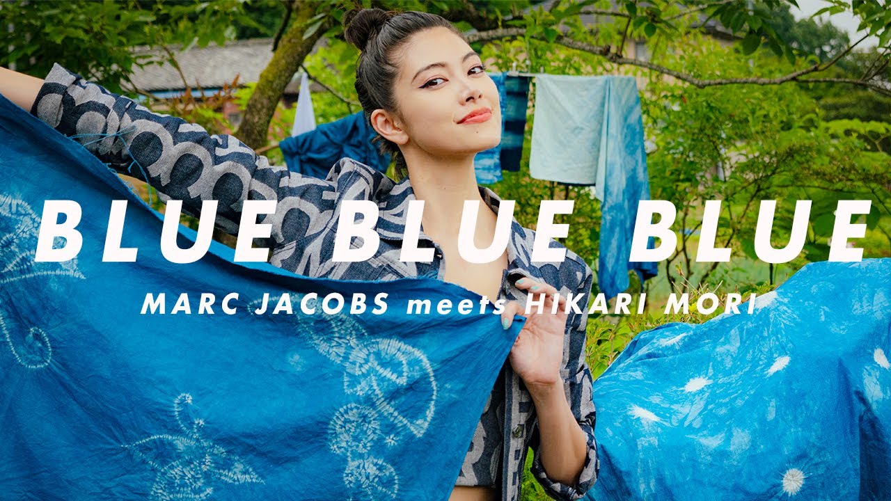 森星が藍染めで作るバンダナコレクション with MARC JACOBS