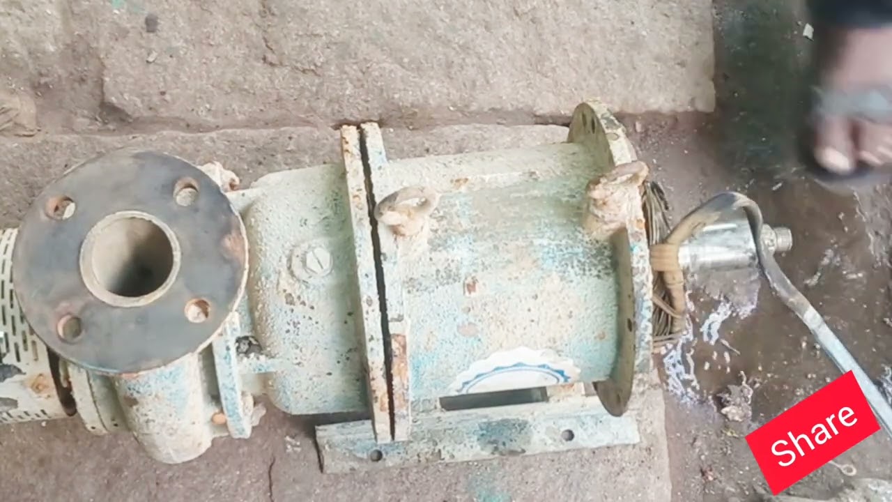 Openwell submersible motor repair and coil push checking Part 1  Part 2 video link,👇👇👇