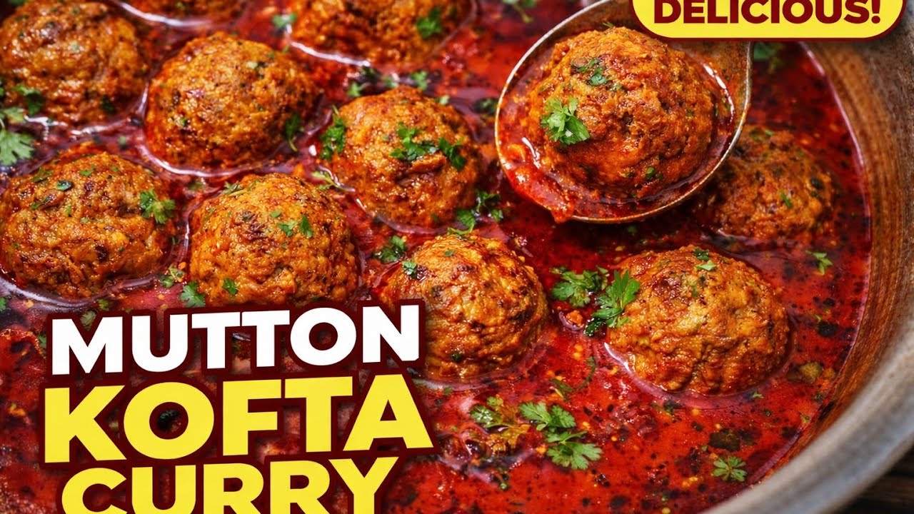 Mutton Kofta Curry | Restaurant Style Mutton Kofta Recipe | Naaz Kitchen