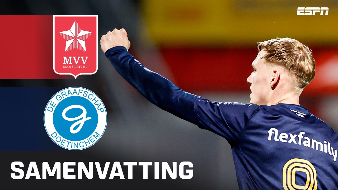 SPEKTAKELSTUK in MAASTRICHT, Braken TWEEMAAL trefzeker 🤩⚔️ | Samenvatting MVV - De Graafschap