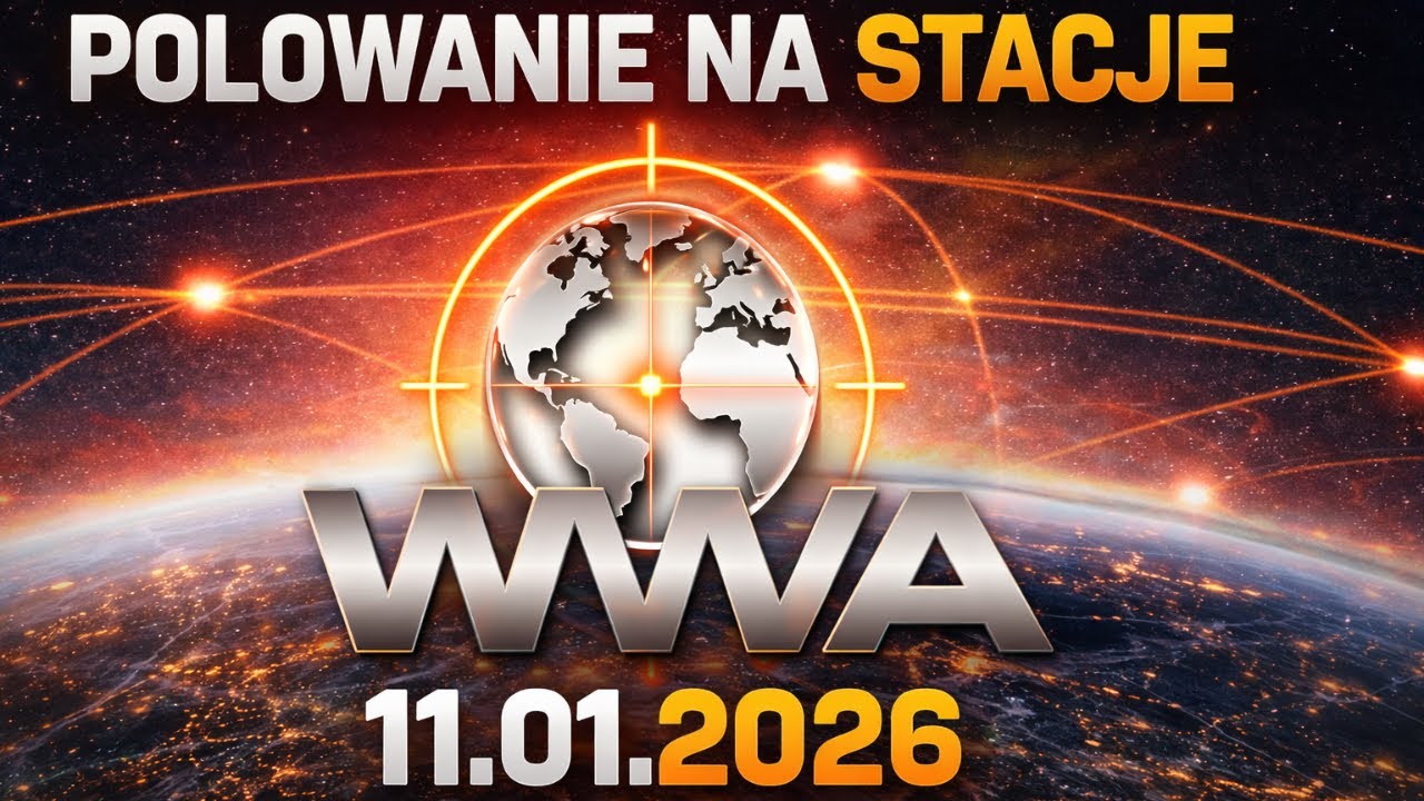 LIVE: 🔴 Polowanie na stacje WWA | 11 Stycznia 2026 | Zapraszam na pasmo! 📻😉