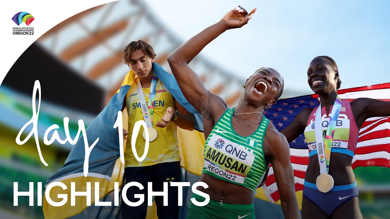 Day 10 Highlights | World Athletics Championships Oregon 22