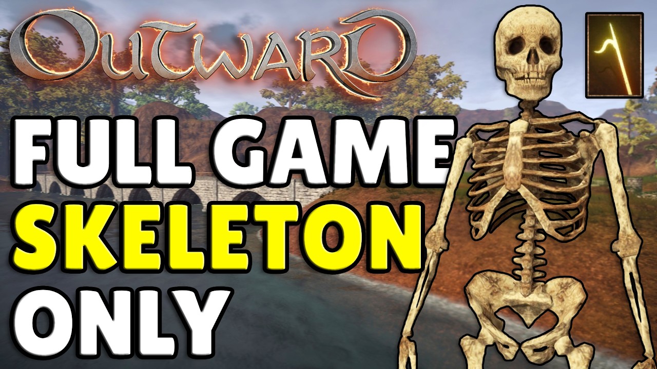 Can You Beat Outward As A SKELETON!? (Merton Run)
