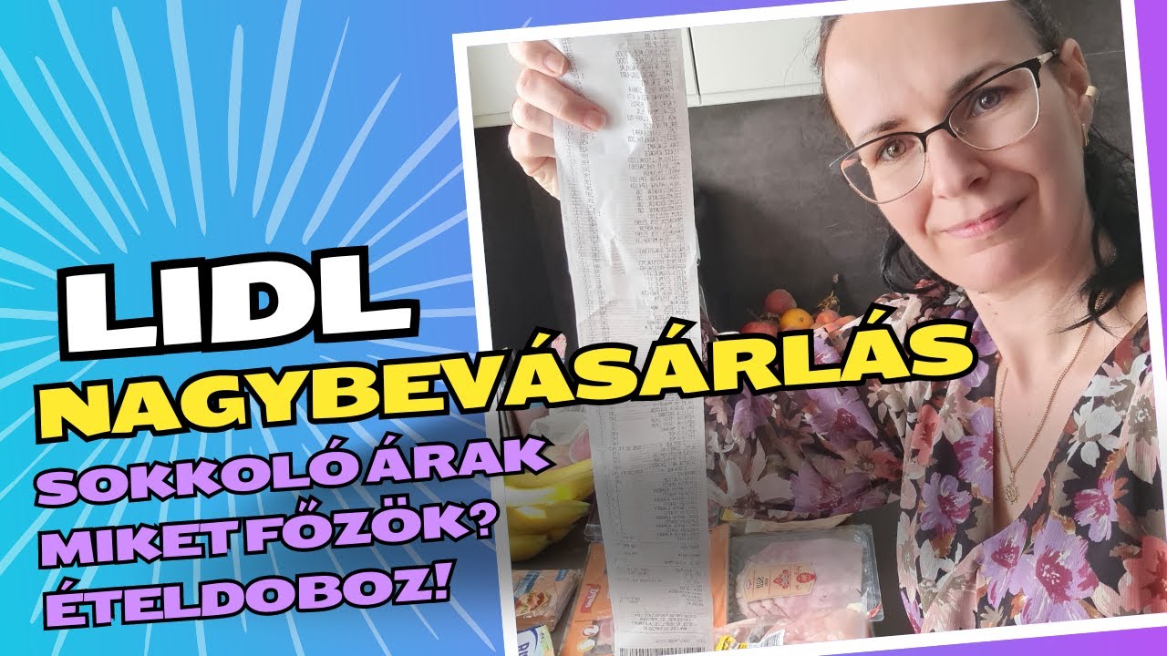 Lidl nagybev&aacute;s&aacute;rl&aacute;s - men&uuml;terv &eacute;s tippek