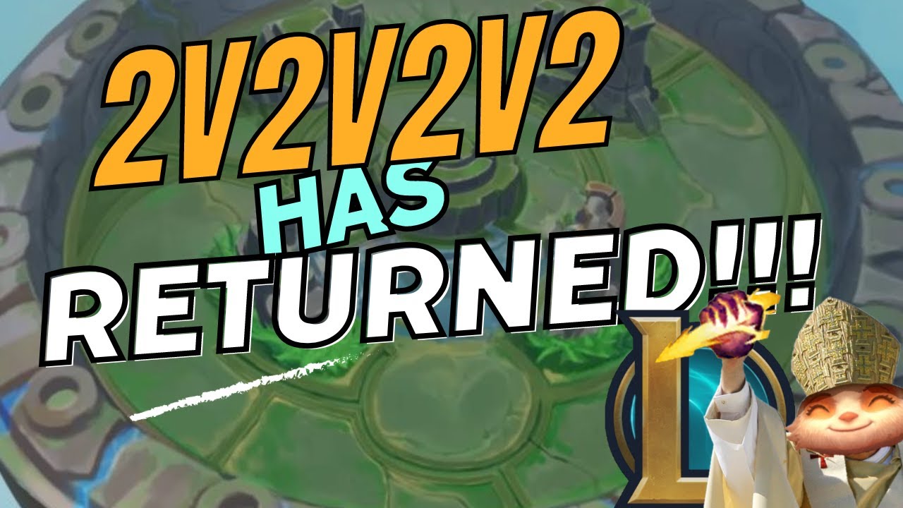 2v2v2v2 ARENA is BACK! New pick ban and augments! League of Legends new game mode