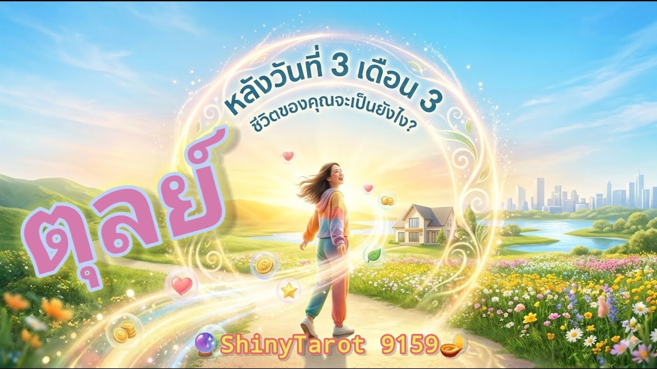 ราศีตุลย์🕉หลังวันที่ 3 เดือน 3 ชีวิตคุณจะเป็นยังไง? 🔮@ShinyTarot9159 🪔