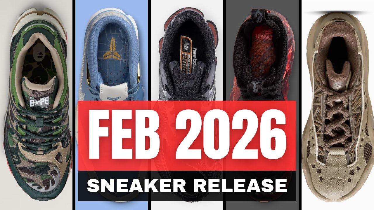 HOTTEST Sneaker Drops in February 2026