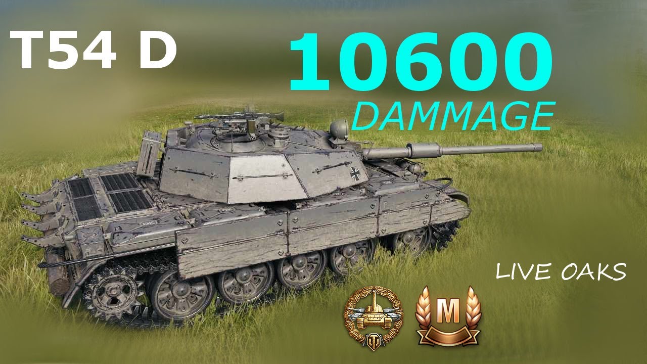 WORLD OF TANK T54 D 10600 DAMMAGE