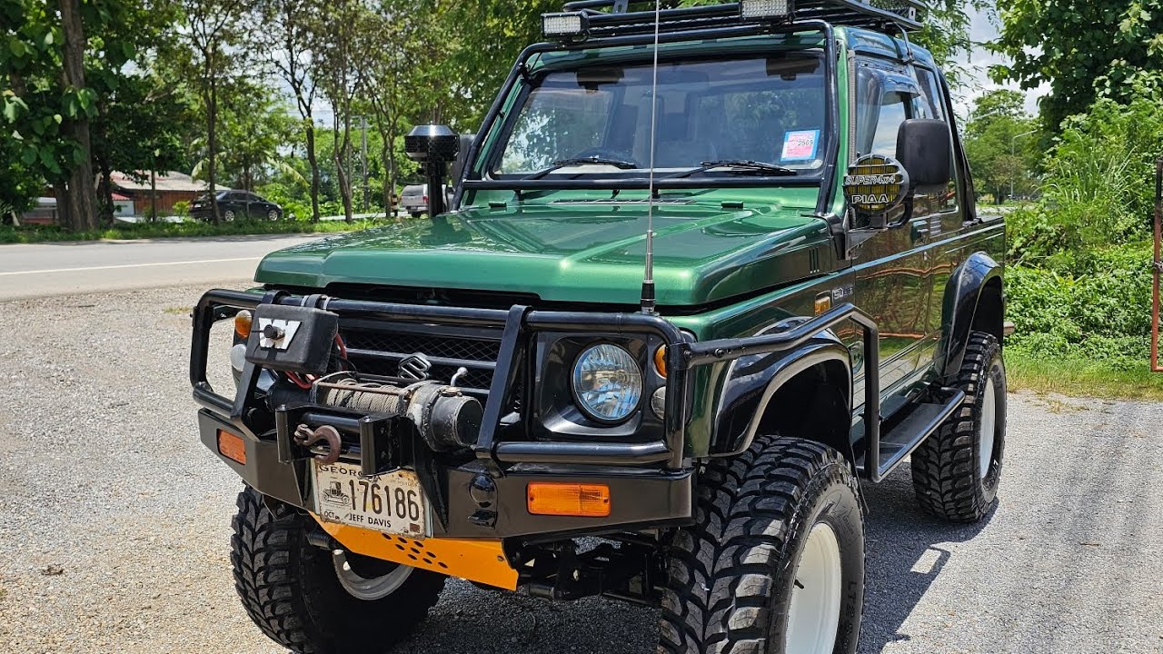 SUZUKI CARIBIAN SPORTMIND 1.3 4WD ปี2001 พร้อมลุย ภาษี69 เอกสารชื่อผมขาย 245,000 บาท0867853082 ปุ๊ย