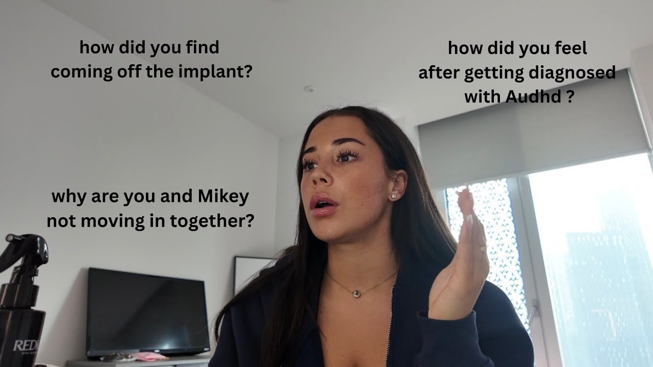 chatty GRWM | being diagnosed audhd , mental health & coming off contraception