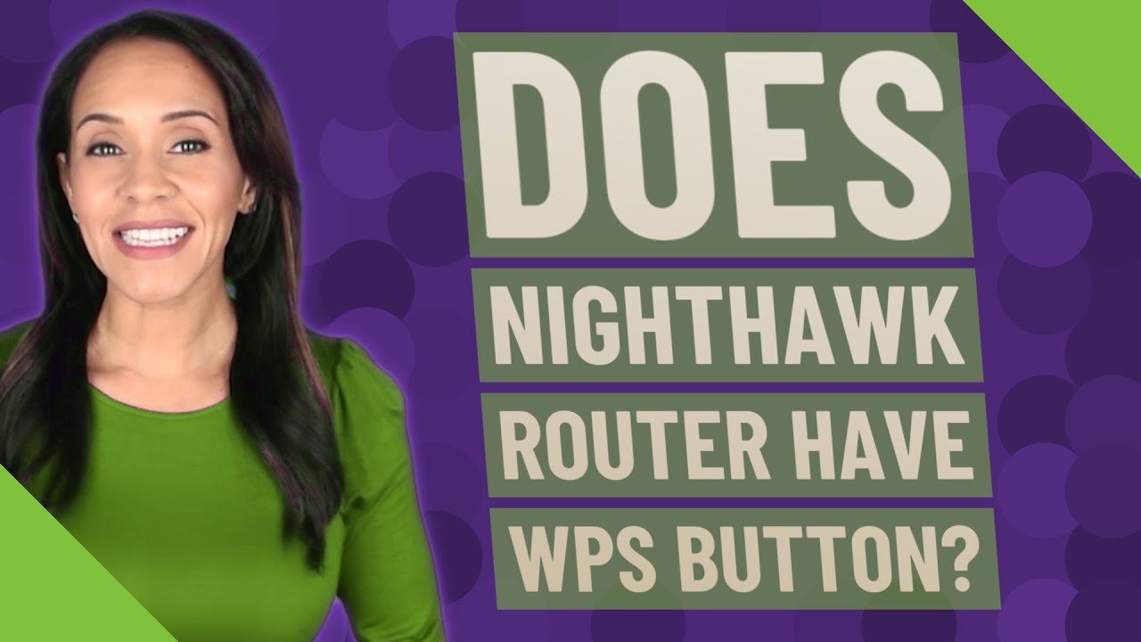 Есть ли у роутера Nighthawk кнопка WPS?