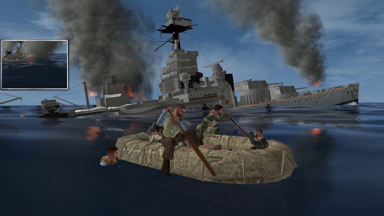 Sinking An Large Task Force With Icebergs I GWX SH3