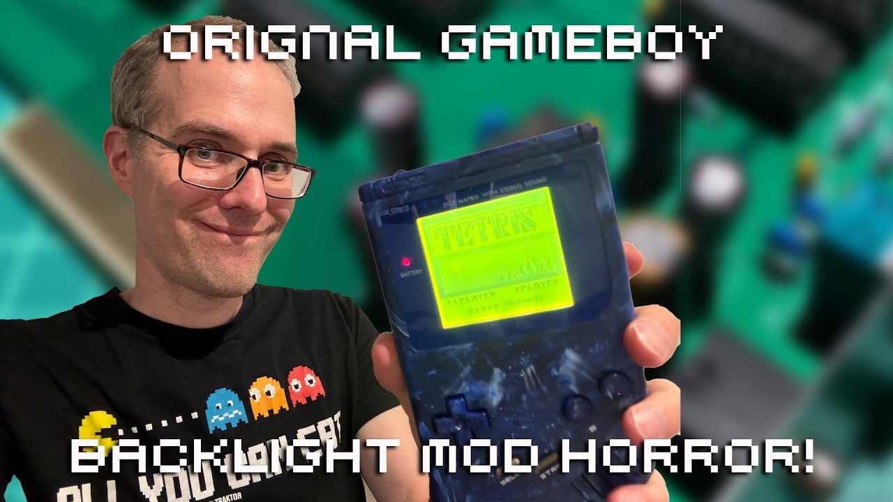 The Horror: GameBoy Backlight Mod