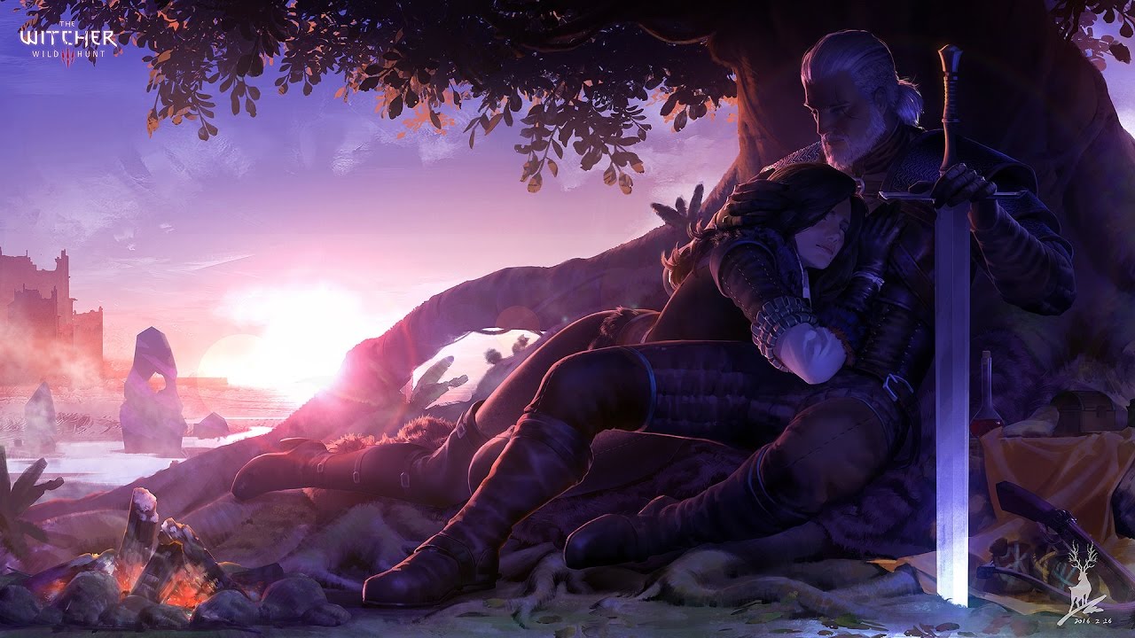 Witcher: how Geralt met Yennefer