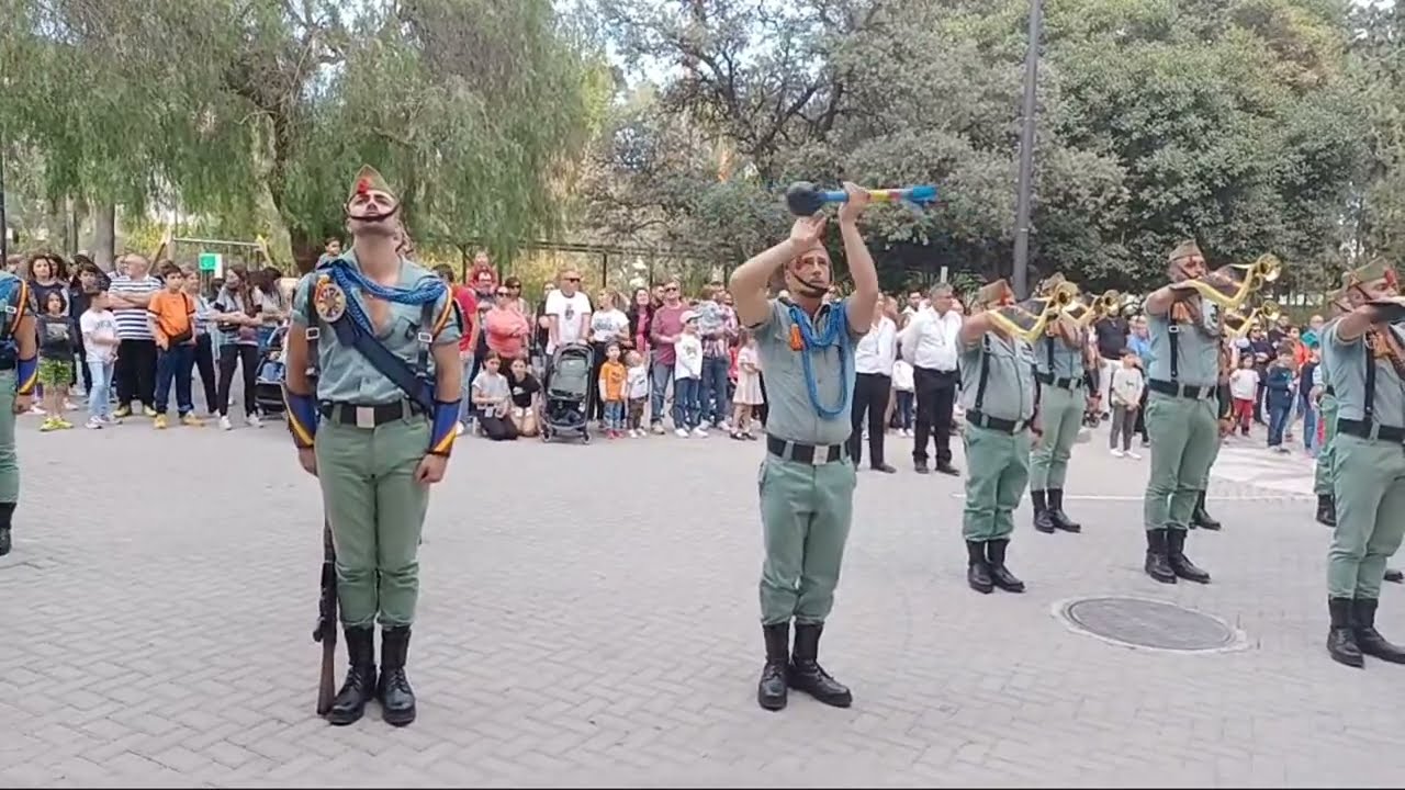 Llegada de La Legión a Alhama de Murcia