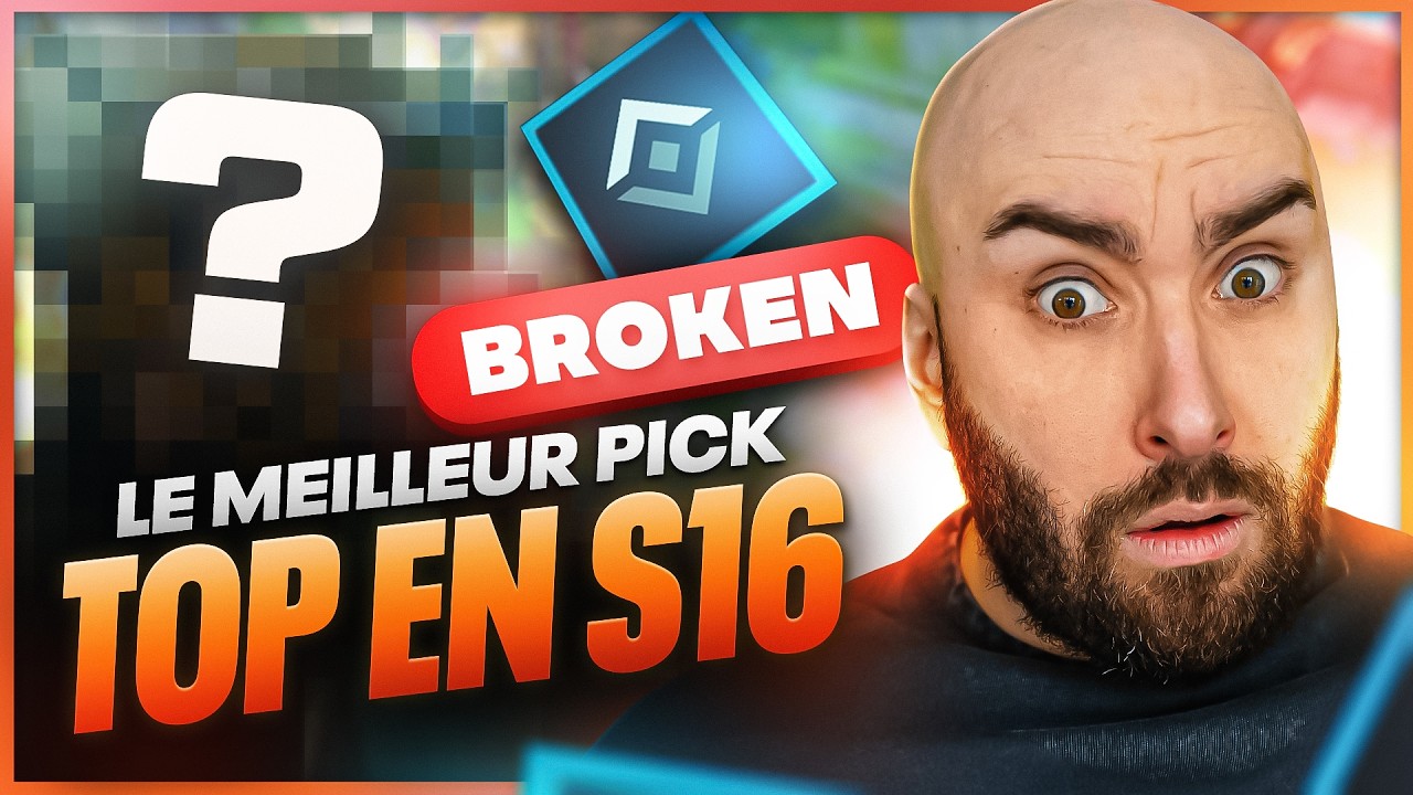 JE PENSE QUE C'EST LE MEILLEUR PICK TOPLANE EN SAISON 16