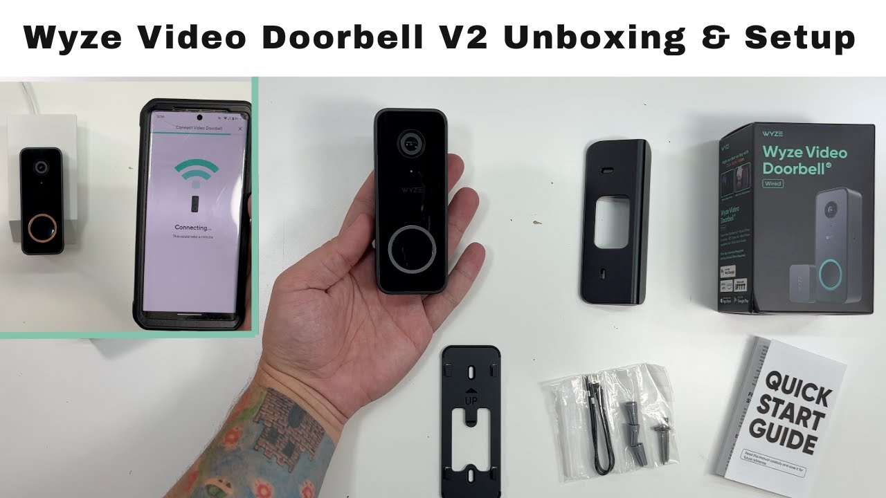 Wyze Video Doorbell V2 Unboxing & Setup