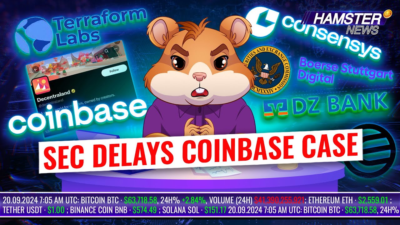 Terraform Labs закрывается, SEC откладывает дело Coinbase, взлом Decentraland в X ⚡️ Hamster News
