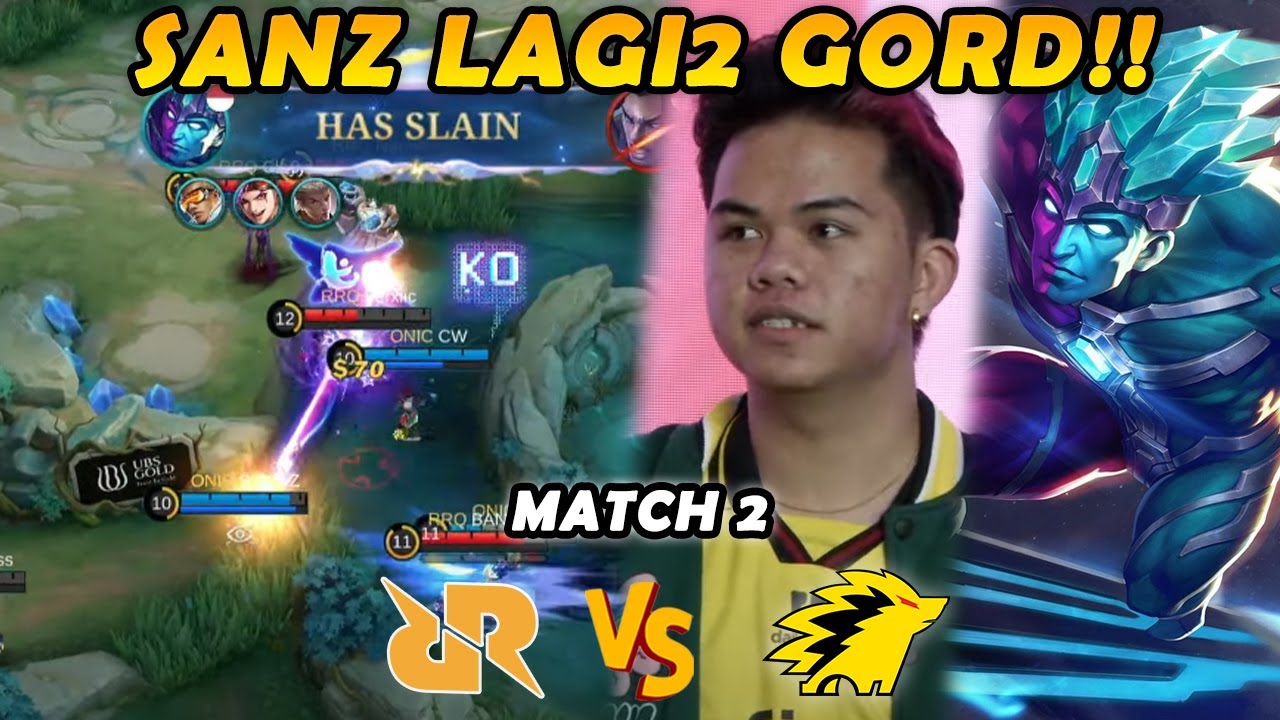 CHOU KIBOY KELUAR!! DRAFT PERTARUNGAN MACRO KEDUA TEAM!! - RRQ vs ONIC MATCH 2
