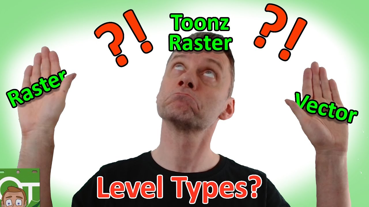 Why use each drawing level type in OpenToonz?