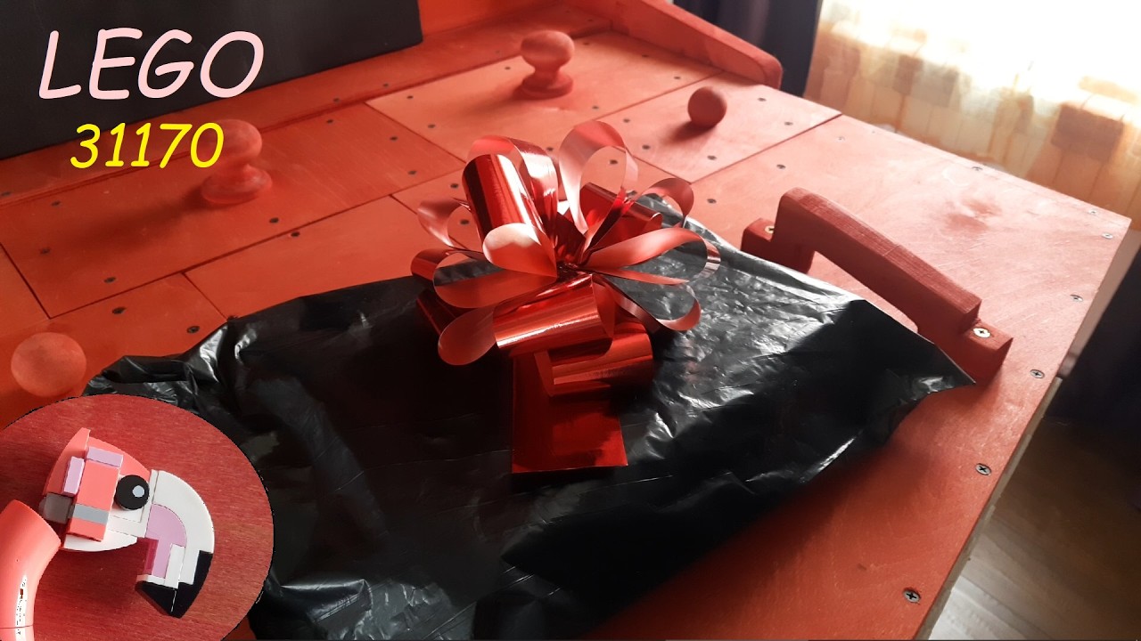 Фламинго. Продолжение. Спасибо, Arty S. || Lego Creator 31170. Gift from @artys.1703