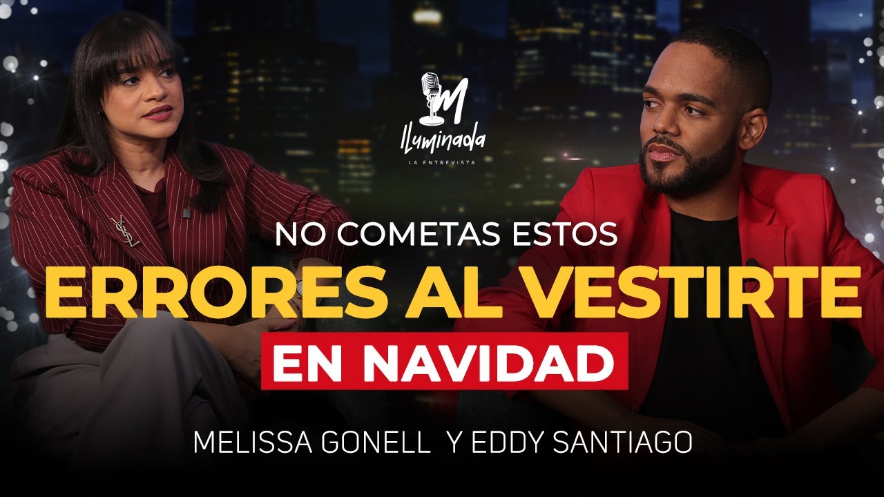 No cometas estos errores al vestirte en navidad. Los asesores Melissa  y Eddy te dicen que usar