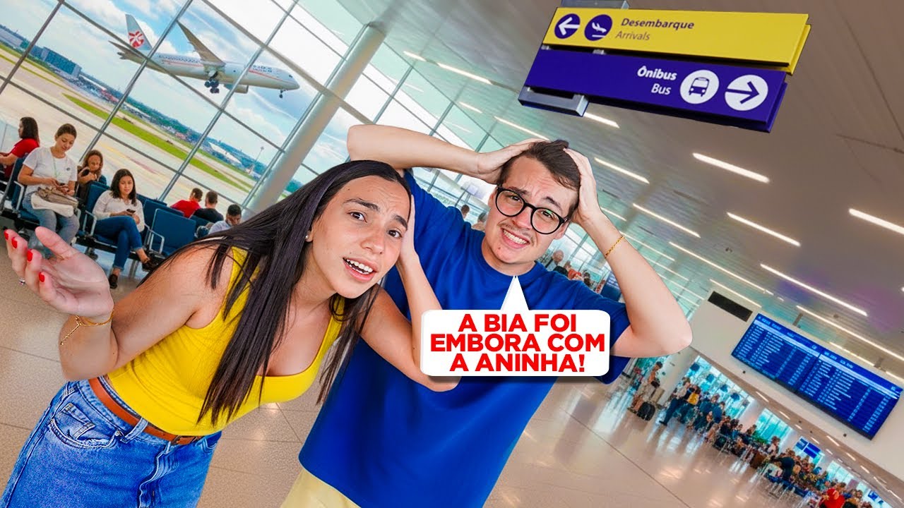 Beatriz E Aninha FUGIRAM!!
