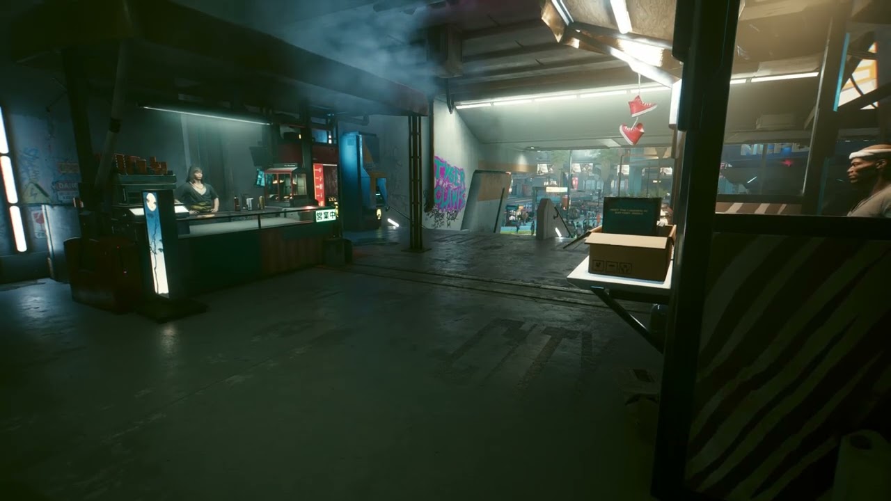 Mega Building H10 Entrance Ambience No Music 1Hour