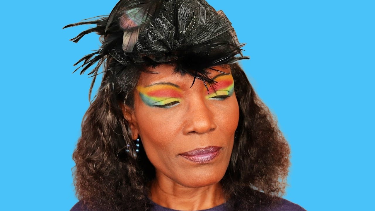 VIBRANT COLORFUL EYESHADOW LOOK GRWM