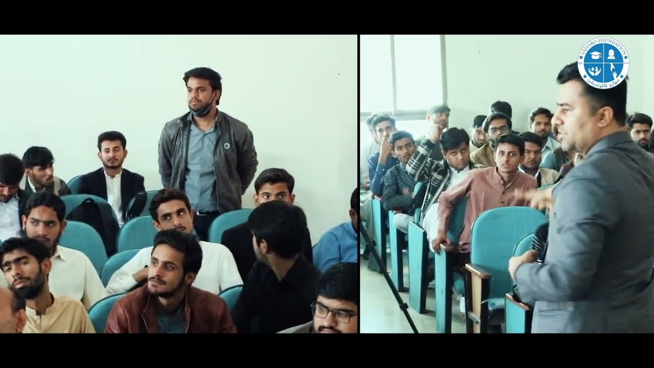 Career Counseling, Employment  workshop at the QUAID-E-AWAM University, Larkana Campus. Saharo